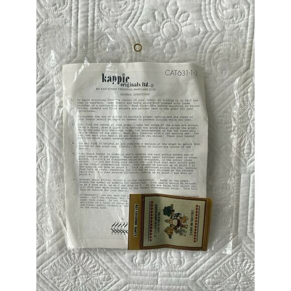 Counted Cross Stitch Kit Kappie Originals Grandchildren So Much Fun CAT631-1-3 - Picture 2 of 3